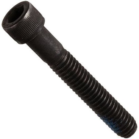 #8-32 Socket Head Cap Screw, Black Oxide Alloy Steel, 1-1/2 In Length, 100 PK